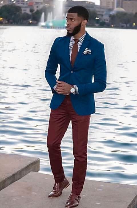Burgundy Blazer with Tan Pants Outfits For Men (33 ideas & outfits) |  Lookastic