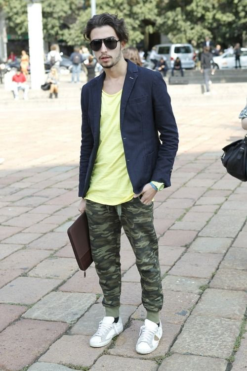 Casual Trouser, Military Pant Outfit Trends With Dark Blue And Navy ...