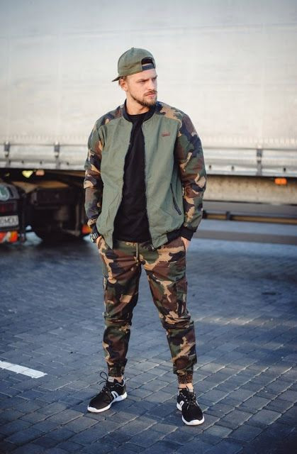 Casual Trouser, Military Pant Ideas With Harrington Jacket, Mens Pants ...