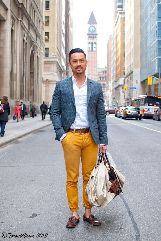 What to Wear with Yellow Pants