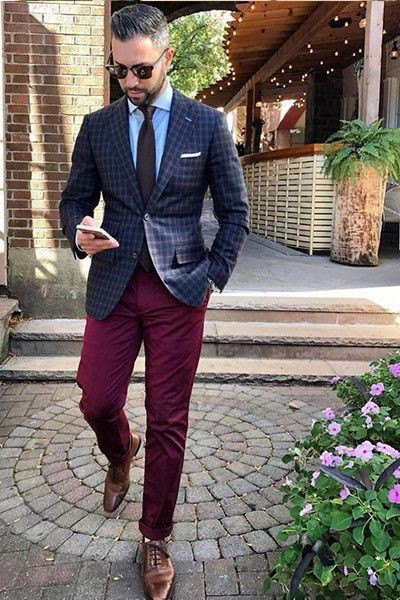 Red Suit Trouser, Men's Fashion Trends With Dark Blue And Navy Suit Jackets  Tuxedo, Men Burgundy Dress Pants | Men's style, dress pants, ferrecci men's  halo slim fit flat-front dress pants