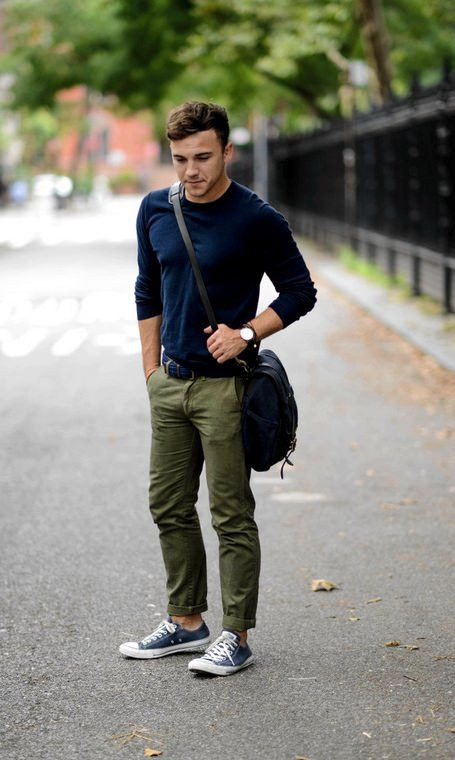 Buy Sherry's Skinny Men Green Jeans (32, Olive Green) at