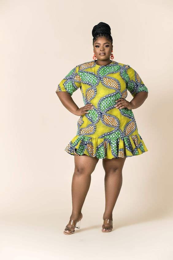 Ankara Styles For Big Tummy Ankara Short Gown Styles For Plus Size 