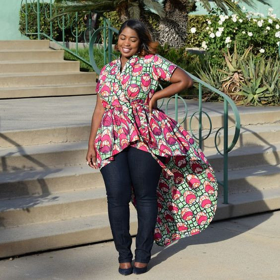 Latest ankara styles, yellow outfit inspiration with | Curvy girl ...